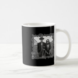 Gothic Skeleton Halloween Costume Coffee Mug