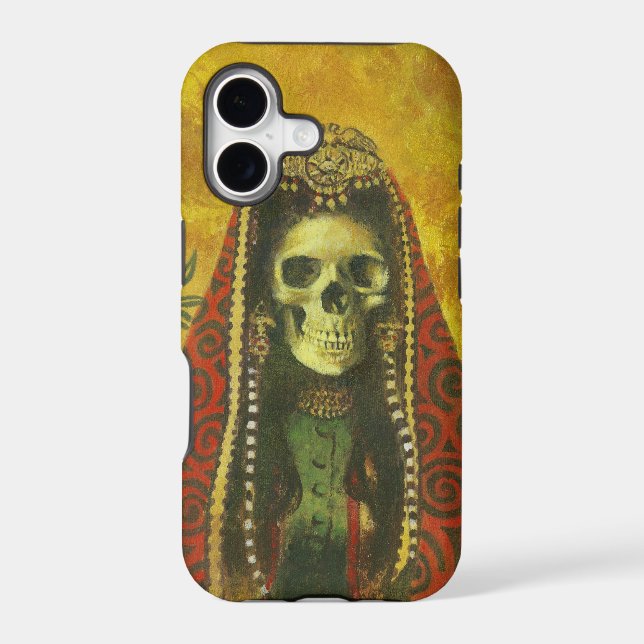 Gothic Skeleton Witch iPhone 5 Case (Back)