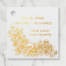 Gothic Skull and Roses, Wedding Address