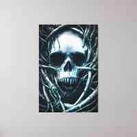 Gothic Skull Art: Creepy Death Metal Sigil