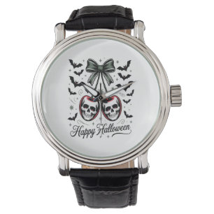Gothic Skull Cherry Halloween Watch