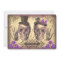 Gothic Skull Couple Day of The Dead Wedding purple