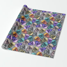 Gothic Skull Halloween Pattern
