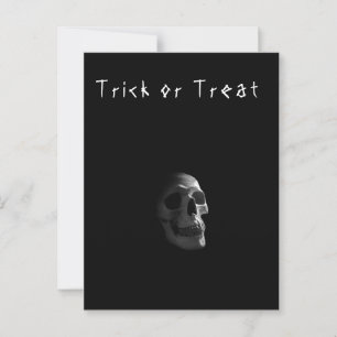 Gothic Skull Horror Goth Death Postcard