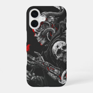 Gothic Skull iPhone 16 Case