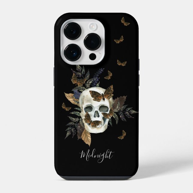 Gothic Skull  iPhone Case (Back)