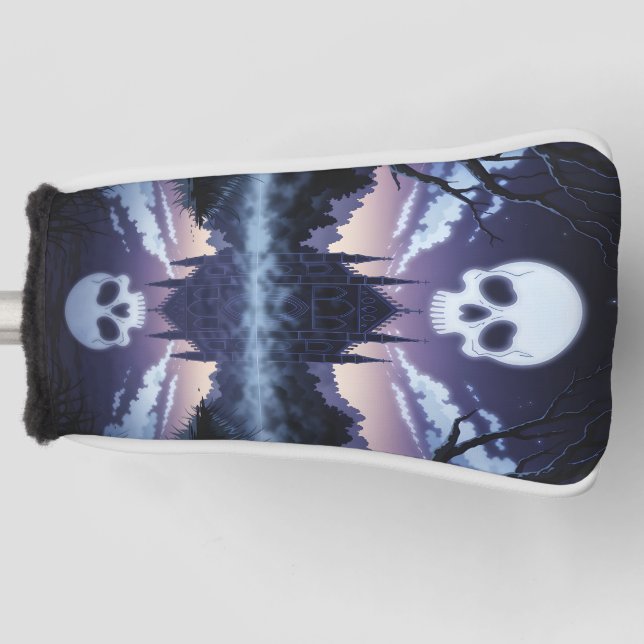 Gothic Skull Putter Cover (Front)