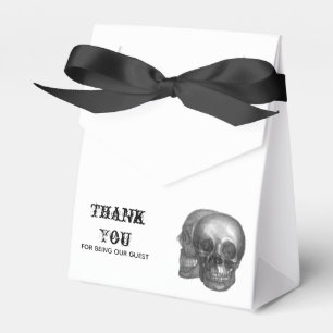 Gothic Skulls Favour Box