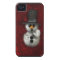 Gothic Snowman iPhone Case
