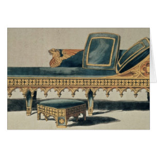 Gothic Sofa from the 'Repository of the Arts'