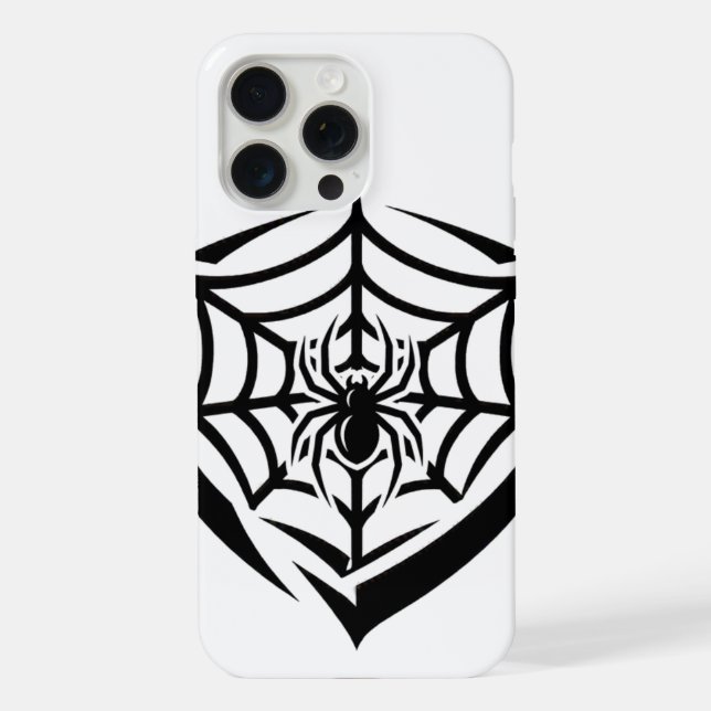Gothic Spider Web iPhone Case (Back)
