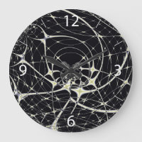 Gothic Spiderweb Abstract Gold Pattern