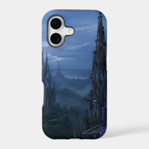 Gothic Spires Misty Forest Phone Case