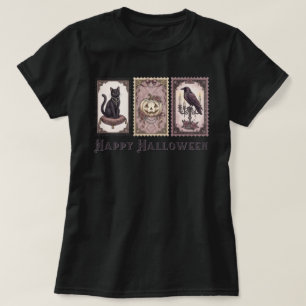 Gothic Spooky Halloween, Celestial Witchy decor T-Shirt