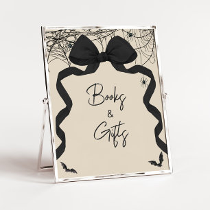 Gothic Spooky Little Boo Books and Gifts Sign