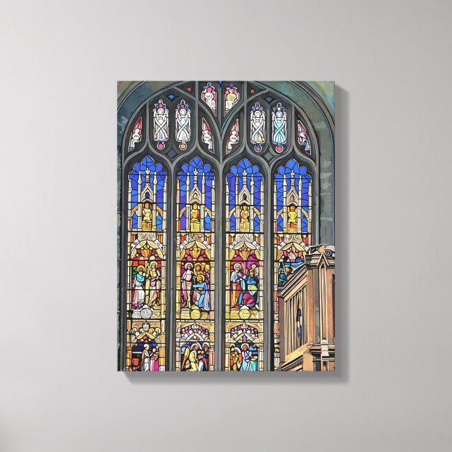 Gothic Stained Glass Window Print (Front)