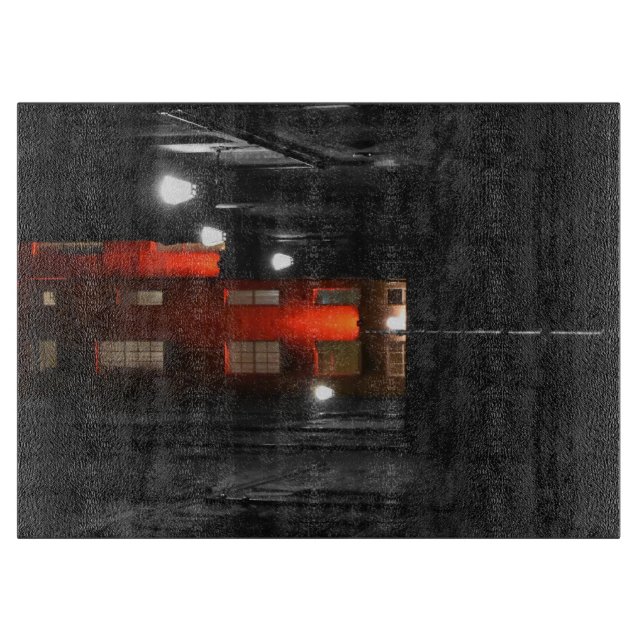 Gothic Staircase Cutting Board (Front)