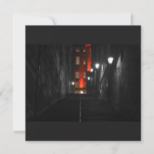 Gothic Staircase Invitation