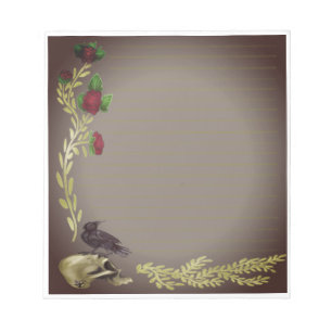 Gothic Stationary Notepad