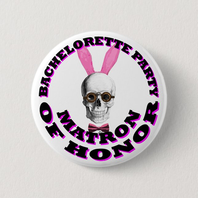 Gothic Steampunk matron of honour 6 Cm Round Badge (Front)