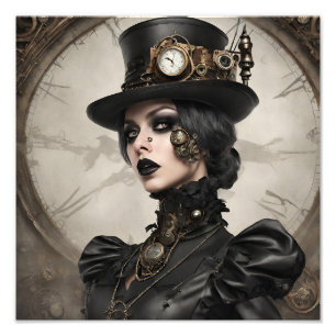 Gothic Steampunk Photo Print
