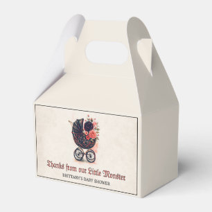 Gothic Stroller Halloween Baby Shower Favour Box