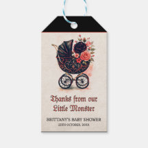 Gothic Stroller Halloween Baby Shower