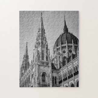 Gothic Style Cathedral Budapest Hungary Landmark Jigsaw Puzzle