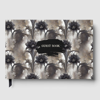 Gothic Style Dark Wedding Guest Book