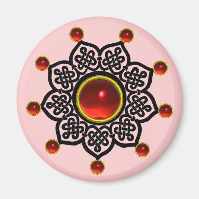 GOTHIC SUN GEM MAGNET (Front)