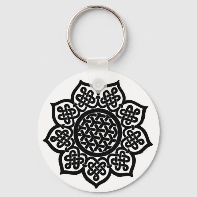 GOTHIC SUN KEY RING (Front)