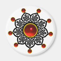 GOTHIC SUN  Red Ruby Gem