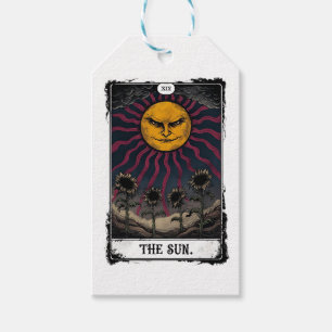 Gothic Sun Tarot Gift Tags