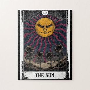 Gothic Sun Tarot Jigsaw Puzzle