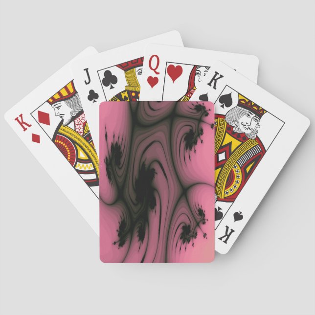 Gothic Swirls Playing Cards (Back)