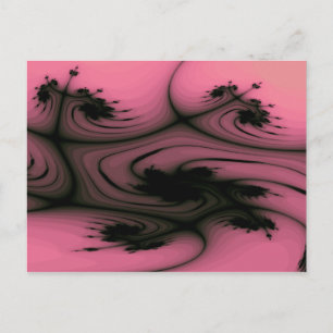 Gothic swirls Postcard