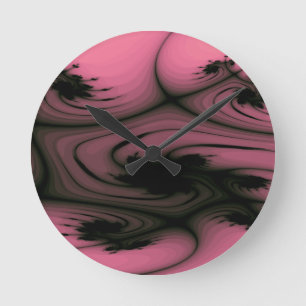 Gothic Swirls Wall Clock