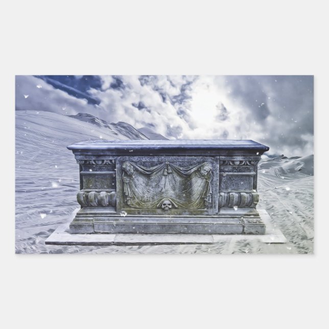 Gothic tomb stickers (Front)