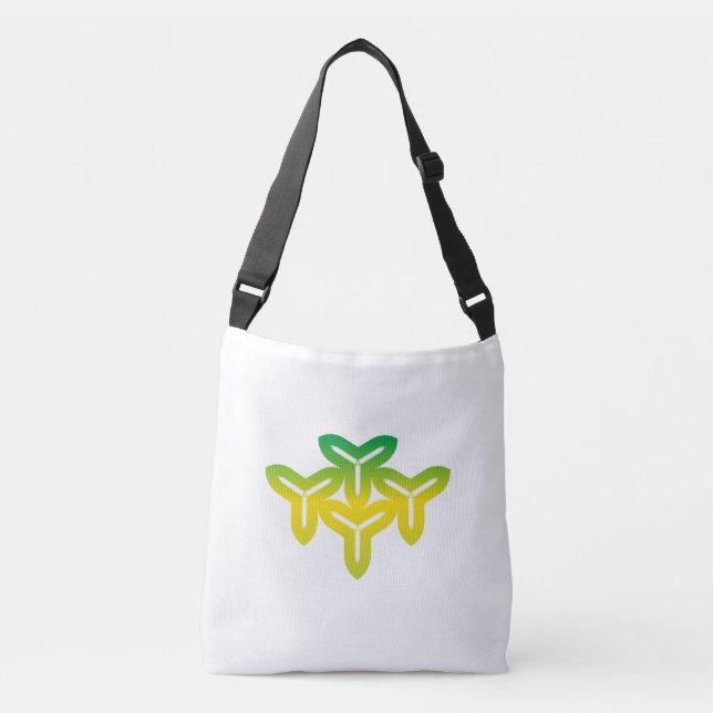 Gothic Tri-blade Crossbody Bag (Front)