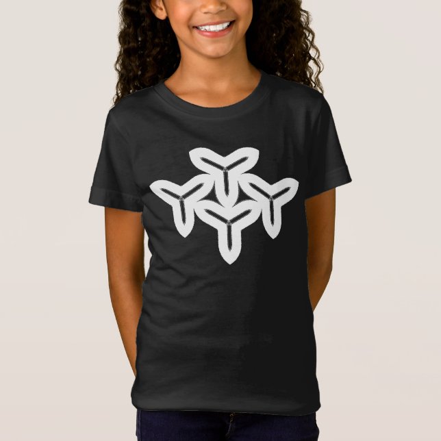 Gothic Tri-blade T-Shirt (Front)