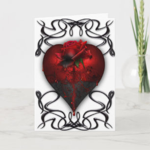 Gothic Valentine Card