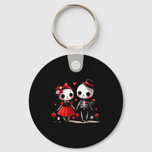 Gothic Valentine  Key Ring
