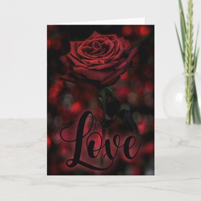 Gothic Valentines Day Card (Front)