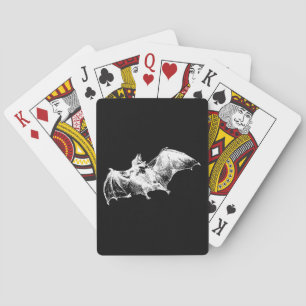 Gothic Vampire Bat Playing Cards