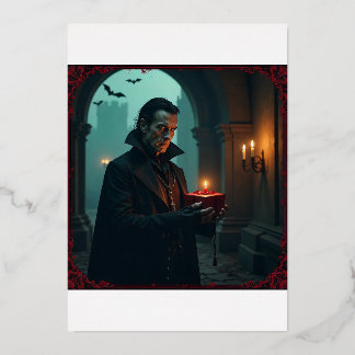 Gothic Vampire Birthday Invitation