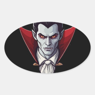 🦇 Gothic Vampire Black Sticker 🖤🎃