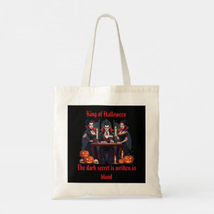 🧛♂️ Gothic Vampire Halloween Black Tote bag 🎃🖤