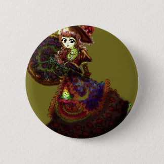 Gothic Victorian Anime Vampire Mediaeval Vintage 6 Cm Round Badge