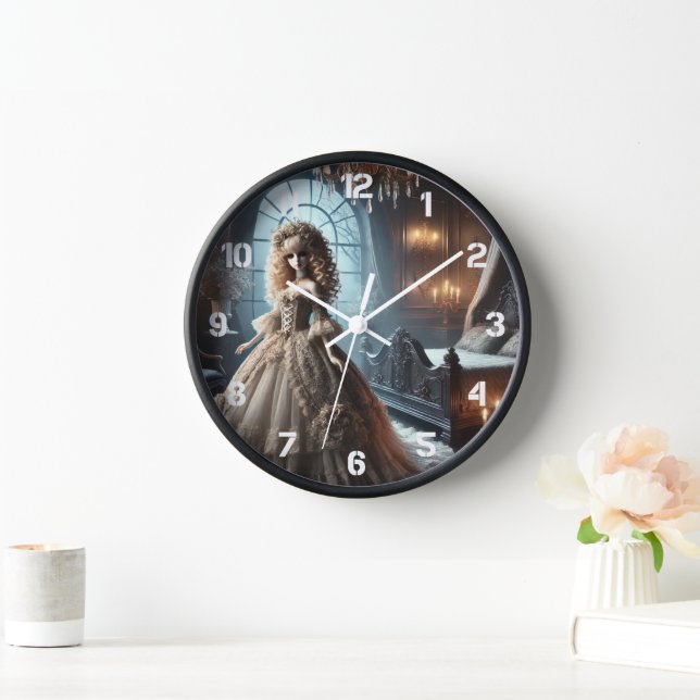  Gothic Victorian Doll – Enchanted Dark Clock (Home)