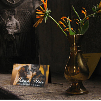 Gothic Victorian Unique Dark Wedding Place Card